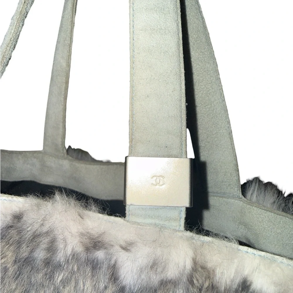 CHANEL Vintage Rabbit Fur Tote Bag | Luxury Handbag | COA Included